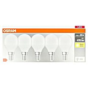 Osram LED-Lampen Set Tropfenform E14 matt (E14, Nicht Dimmbar, Warmweiß, 470 lm, 5,7 W) | BAUHAUS