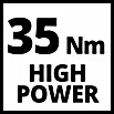 Einhell Power X-Change Taladro atornillador de batería TC-CD 18/35 Li-Solo (18 V, Sin batería, Número de revoluciones de marcha en vacío: 0 r.p.m. - 550 r.p.m.)
