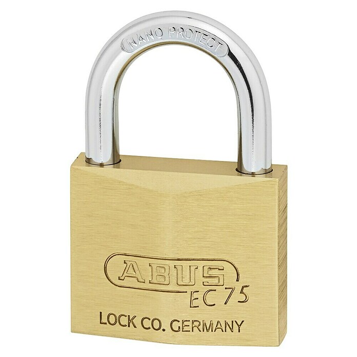 Abus Titalium hangslot Lock-Tag 75/40 (b x h: 39,5 x 61,5 mm, Beugeldikte: 6,5 mm, Veiligheidsniveau: 6) | BAUHAUS