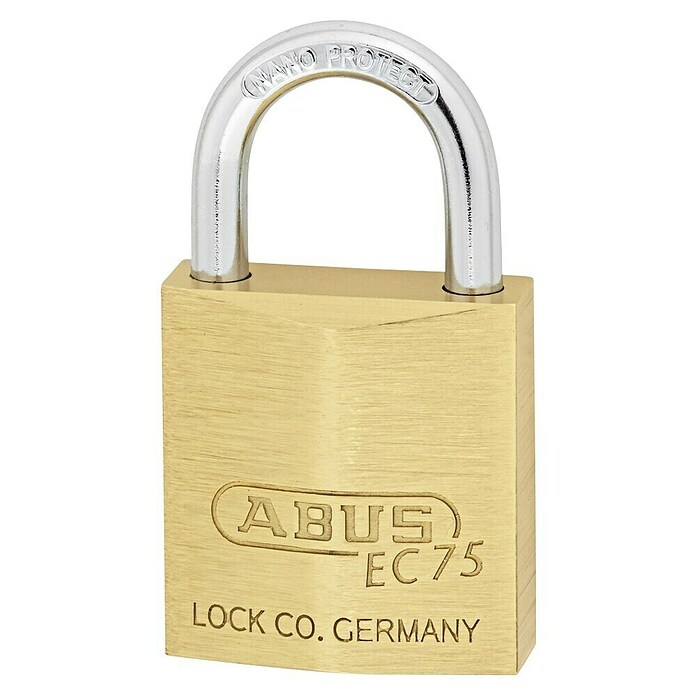 Abus Titalium hangslot Lock-Tag 75/30 (b x h: 30 x 54 mm, Beugeldikte: 5 mm, Veiligheidsniveau: 5) | BAUHAUS