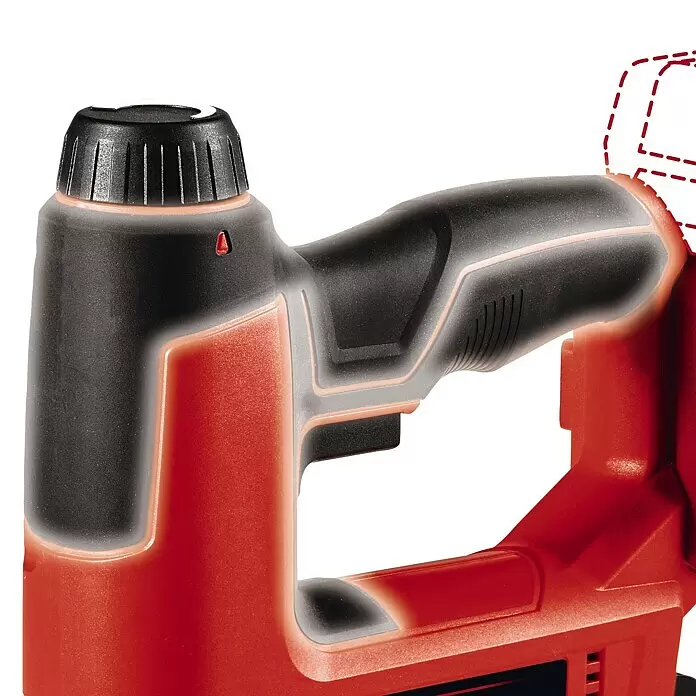 Einhell Power X-Change 18V Akku-Nagler TE-CN 18 Li - Solo - 18 V, Ohne Akku, Länge Nagel: 15 mm - 32 mm, Breite Klammer: 5,7 mm, Stärke Nagel: 1 mm - Detailaufnahme