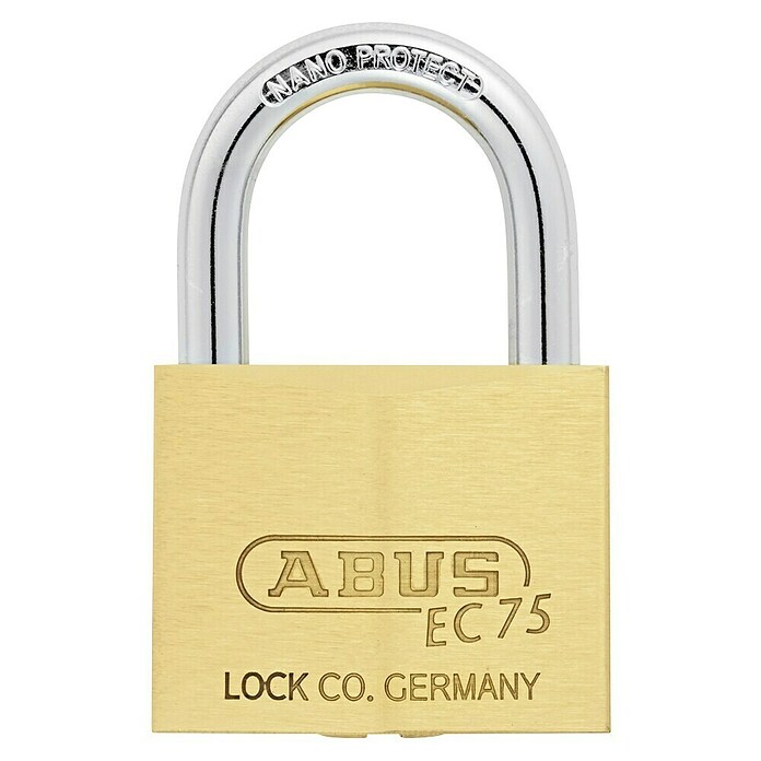 Abus Titalium hangslot Lock-Tag 75/50 (b x h: 50 x 77 mm, Beugeldikte: 8 mm, Veiligheidsniveau: 7) | BAUHAUS