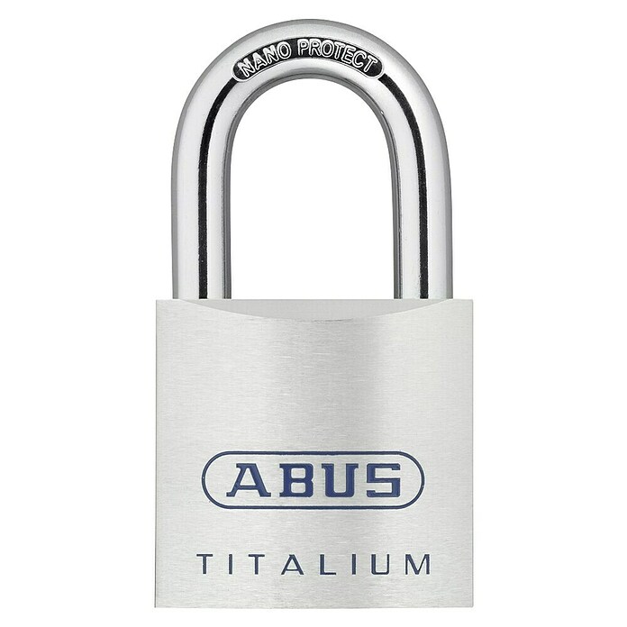 Abus Titalium hangslot 80TI/50 (TitaliumTM speciaal aluminium) | BAUHAUS