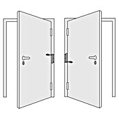 Abus Türschließer TS40 AL (Silber, Geeignet für: Zimmertüren) | BAUHAUS