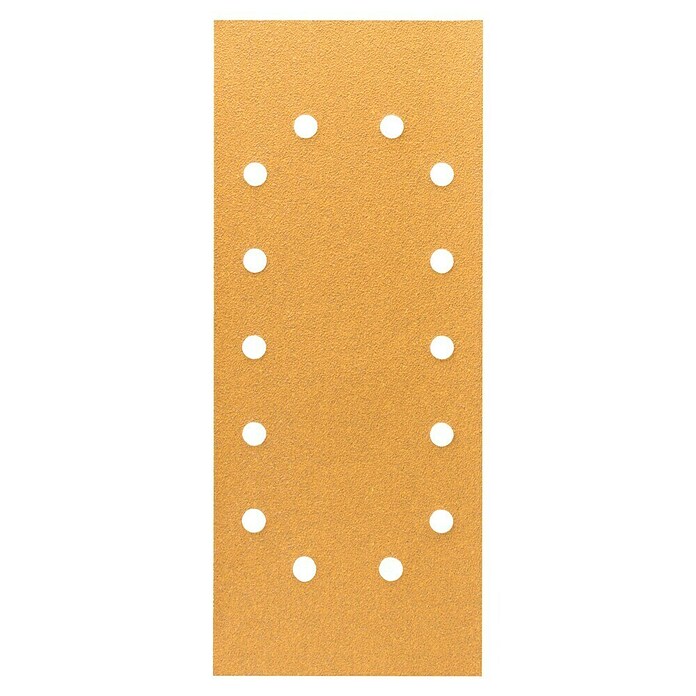 Craftomat Hoja de lija (L x An: 280 x 115 mm, Granulación: 80, 10 uds., Fijación con abrazadera, Perforado)