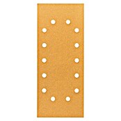 Craftomat Hoja de lija (L x An: 280 x 115 mm, Granulación: 80, 10 uds., Fijación con abrazadera, Perforado)