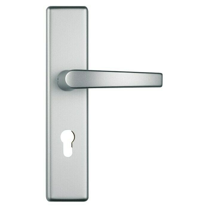 Abus Herraje de protección KLZS 714 (Puerta de entrada del apartamento, Alpaca, Botón exterior, manilla interior) | BAUHAUS