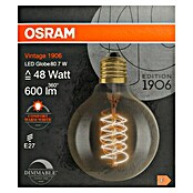 Osram LED-Lampe Vintage Edition 1906 Globe-Form E27 (Durchmesser: 8 cm, E27, Dimmbar, Warmweiß, 600 lm, 7 W) | BAUHAUS