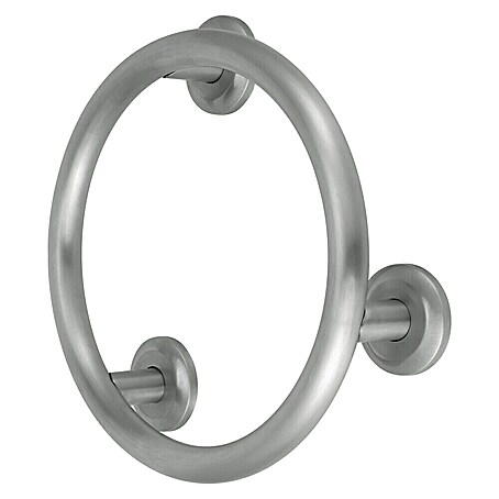 careosan Wannengriff (Durchmesser: 30 cm, Rund, Edelstahl)