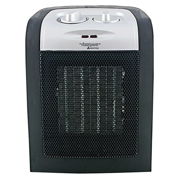 Voltomat HEATING Calefactor cerámico (1.800 W, Altura: 22 cm, Con termostato)