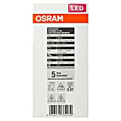 Osram LED svetlobni vir v obliki žarnice E27 - prozorna  (E27, Ni mogoče zatemniti, Toplo bela, 806 lm, 7,3 W) | LED luči | Svetlila | Elektro in svetila | Izdelki | BAUHAUS