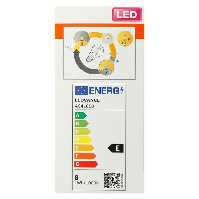 Osram LED žarulja Star Classic A 60 sa senzorom pokreta  (E27, Bez prigušivanja, Topla bijela, 806 lm, 7,3 W) | BAUHAUS