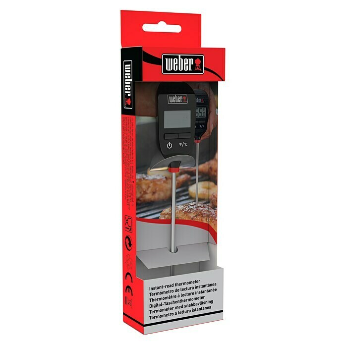 Weber Termómetro para barbacoa de bolsillo (Digital)