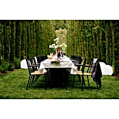 Envy Gartensessel Eva (Schwarz/Natur, Rattan/Geflecht, Stapelbar) | BAUHAUS