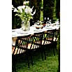 Envy Gartensessel Eva (Rattan/Geflecht, Stapelbar, Schwarz/Natur, B x T x H: 58 x 54 x 84 cm) | BAUHAUS