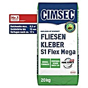 Cimsec Fliesenkleber S1 Flex Mega (20 kg)