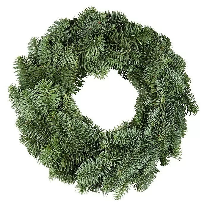 Piardino AdventskranzNobilistanne, Durchmesser: 25 cm, Flach gebunden