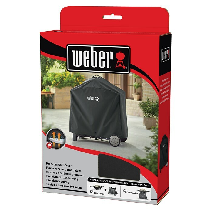Weber Grill-Schutzhülle Premium (Passend für: Weber Q 300/3000 Serie)