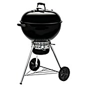Weber Kugelgrill Original Kettle Premium  (Schwarz/Silber, Hauptgrillfläche: Ø 54 cm)