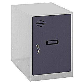 Simonrack Simonlocker Taquilla Mini Desmontada (L x An x Al: 50 x 30 x 47,5 cm, Gris/Antracita, Número de puertas: 1 ud.)