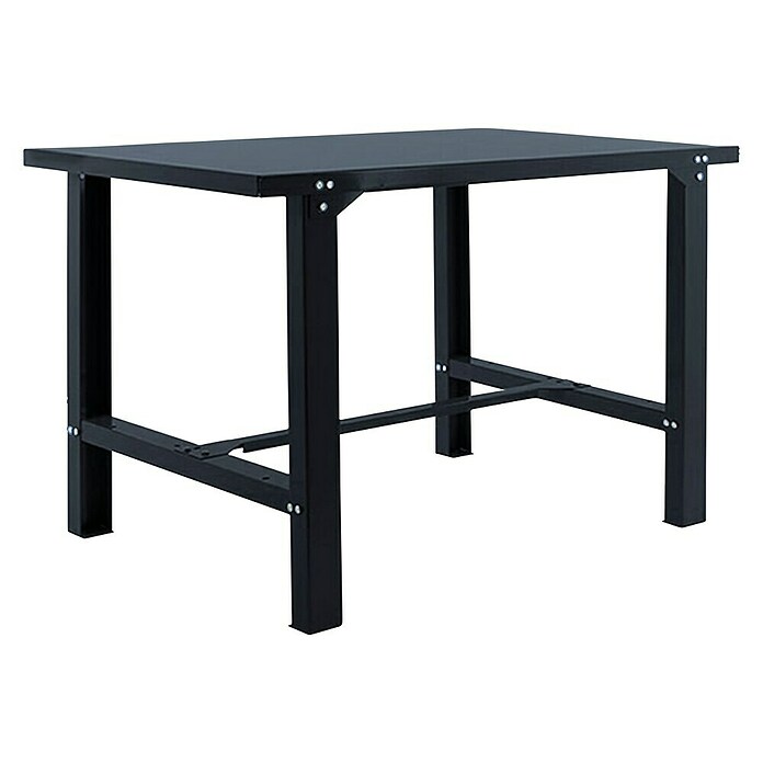 Simonrack Simonwork Banco de trabajo BT6L Metal (L x An: 73 x 150 cm, Altura de trabajo: 83 cm, Carga soportada: 600 kg, Antracita) | BAUHAUS