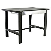 Simonrack Simonwork Banco de trabajo BT6 Box Metal (L x An: 73 x 120 cm, Altura de trabajo: 83 cm, Carga soportada: 635 kg, Antracita) | BAUHAUS