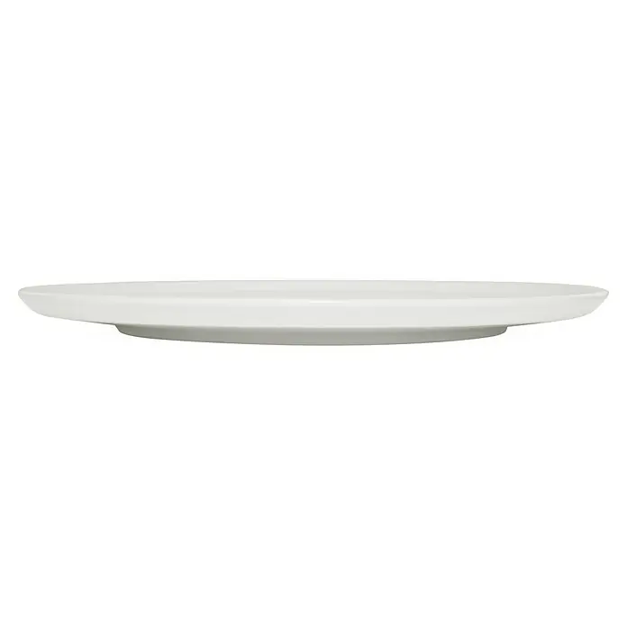 Weber Pizzateller - Keramik, Durchmesser: 30,2 cm - Schlichte, weiße Seifenschale. Das Keramikprodukt bietet eine elegante Ablage für Seifenstücke im Badezimmer und sorgt für Ordnung am Waschbecken.