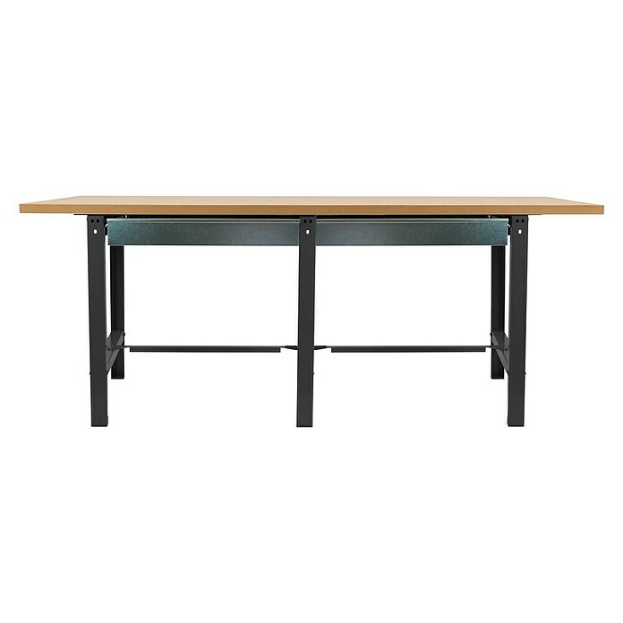 Simonrack Simonwork Banco de trabajo BT6 Box (L x An: 75 x 210 cm, Altura de trabajo: 86,5 cm, Carga soportada: 600 kg, Antracita) | BAUHAUS