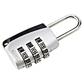 Abus Cijferhangslot 155/20 M (Breedte: 25 mm, Beugeldikte: 3 mm, Veiligheidsniveau: Graad 3, Zilver) | BAUHAUS