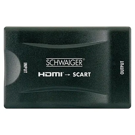 Schwaiger  HDMI-Adapter Scart-Konverter