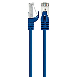 Schwaiger Netzwerk-Kabel CAT8 S/FTP (Länge: 10 m, Blau, RJ45-Stecker)