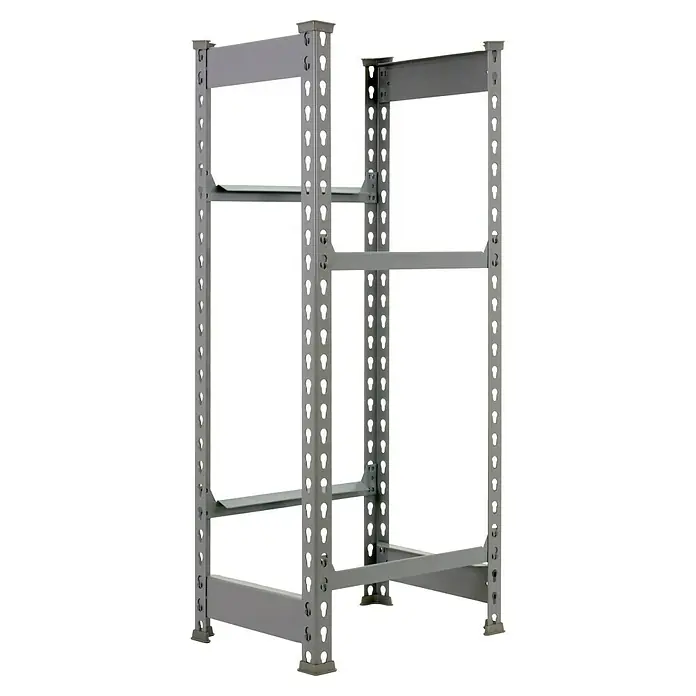 Simonrack Simonbottle Estantería para cajas de bebidas - Al x An x Pr: 100 x 40 x 30 cm, Capacidad de carga por balda: 100 kg, Número de baldas: 2 ud., Inserción, Gris - Estructura de estantería metálica duradera, perfecta para almacenamiento y organización. Construcción robusta con niveles ajustables.