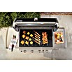Weber Grillplatte 2in1 (L x B: 36,3 x 35,8 cm, Gusseisen) | BAUHAUS