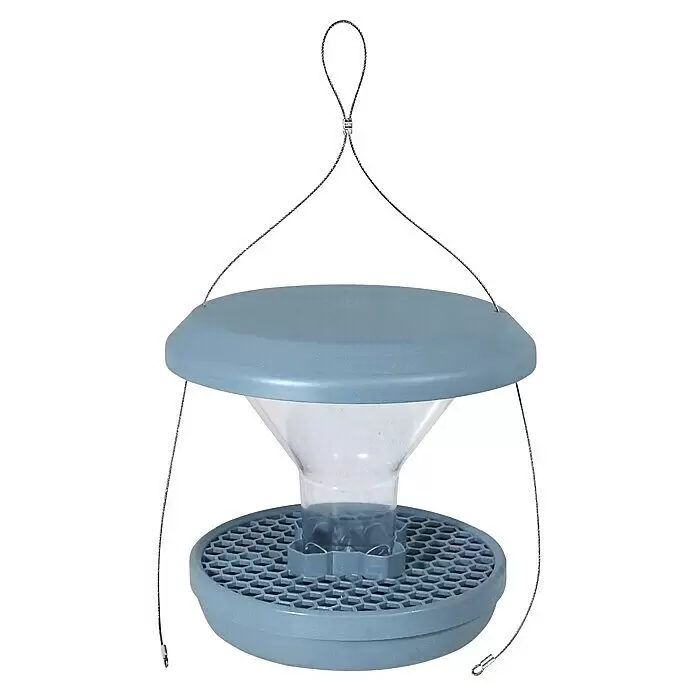 Swissinno Futtersilo Smart Birds - Hellblau - Vorderansicht