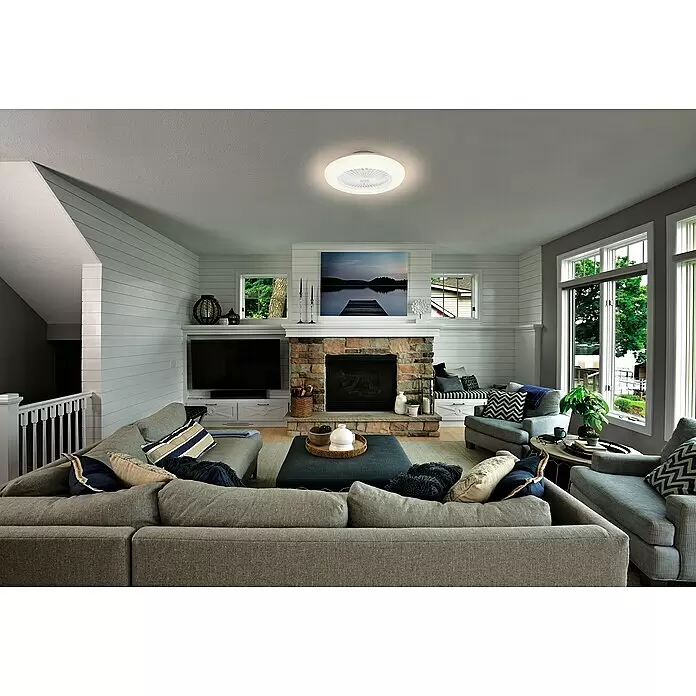 Ledvance Smart+ WiFi Deckenventilator - Weiß, 55 cm, 75 W, Neutralweiß - Stimmungsaufnahme