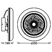 Ledvance Smart+ WiFi Deckenventilator (Weiß, 55 cm, 75 W) | BAUHAUS