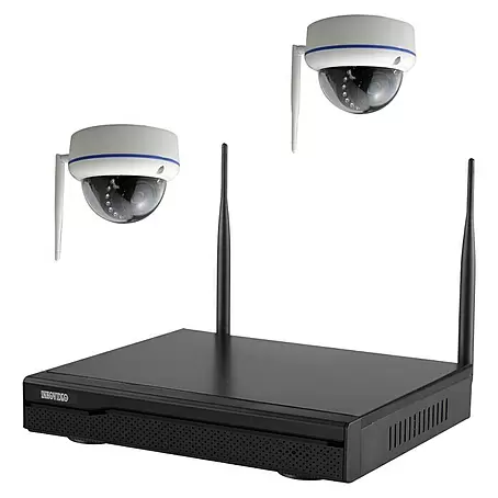 Inkovideo  Überwachungskamera-Set INKO-22M2D