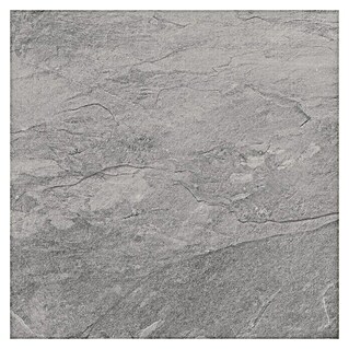 Terrassenfliese Slate Grey (60 cm x 60 cm x 20 mm, Grau, Matt)