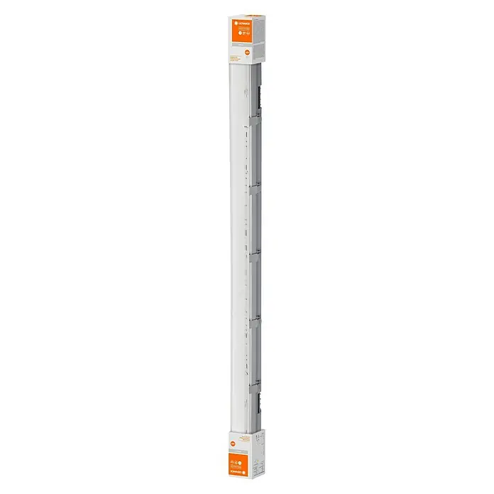 Ledvance LED-Feuchtraumlichtleiste Submarine - L x B x H: 120 x 6,6 x 7,5 cm, Lichtfarbe: Kaltweiß, 15 W, IP65 - LEDVANCE LED-Leuchte in schlankem, weißem Design, ideal für moderne Beleuchtungslösungen. Energieeffizient und langlebig.