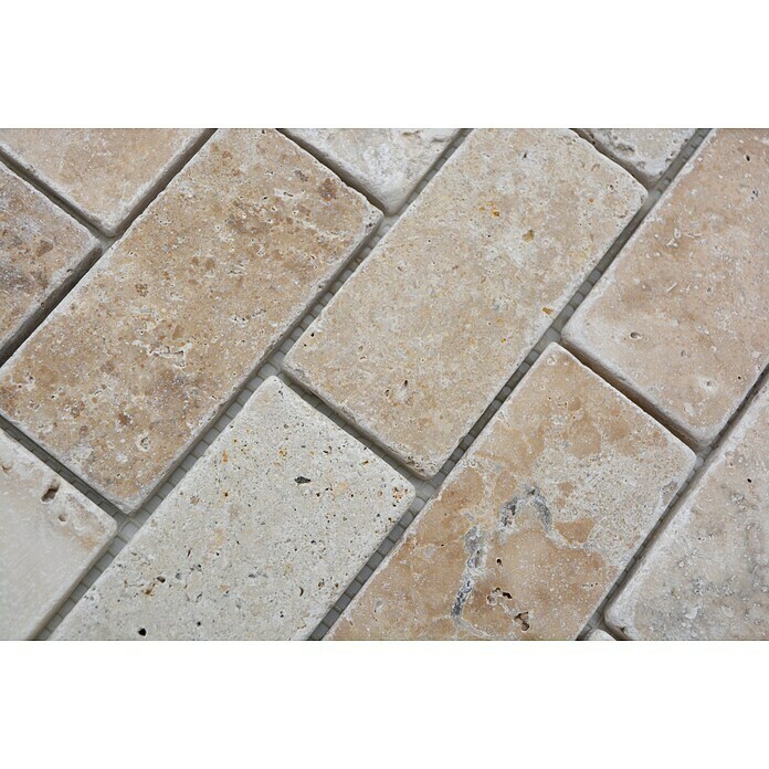 Mosaikfliese Brick Inula Antique XNT 41210 (30,5 x 30,5 cm, Beige, Matt)