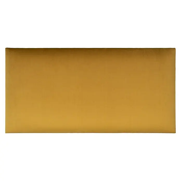 Fllow Wandpolster-Set Velvet A3 - 300 x 120 cm, Ocker - Goldener Hintergrund. Das goldene Hintergrundbild hat eine glatte Textur und ist ideal für Präsentationen, Webdesign oder als dekoratives Element.