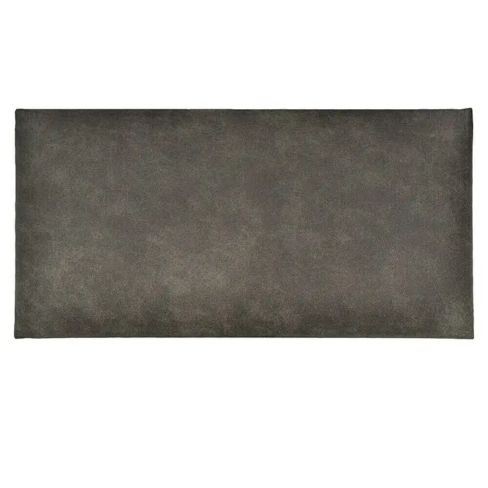 Fllow Wandpolster Preston - Schiefer, 60 x 30 cm - Graue rechteckige Arbeitsplatte mit strukturierter Oberfläche, ideal für Küche oder Büro. Sieht robust und stilvoll aus.
