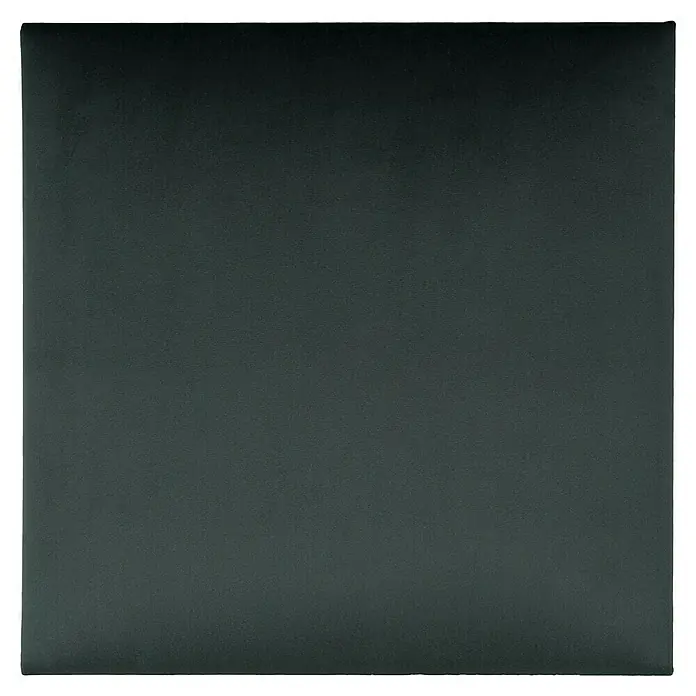 Fllow Wandpolster-Set Velvet A2 - 300 x 120 cm, Grün - Matte schwarze Oberfläche, ideal für Präsentationen und Hintergründe, bietet eine elegante und schlichte Optik.