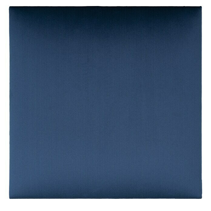 Fllow Deko-Wandpolster Velvet Blau 60 x 30 cm (Blau, 60 x 30 cm)