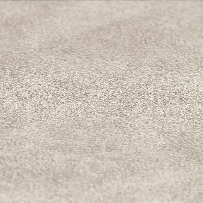 Fllow Wandpolster Preston - Beige, 30 x 30 cm - Nahaufnahme eines feinen, hellgrauen Textilstoffs mit subtiler Struktur und dezenter Farbgebung für vielseitige Designprojekte.