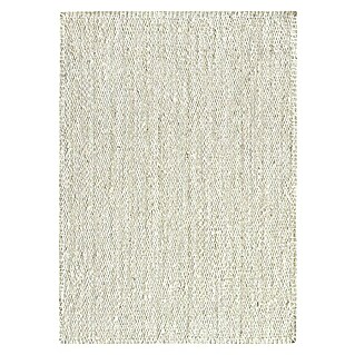 Alfombra textil plana Yute Córdoba (Blanco, 170 x 120 cm, 100% yute)