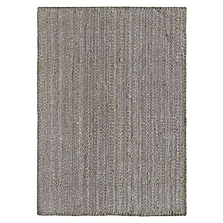 Alfombra textil plana Yute Córdoba (Gris, 230 x 160 cm, 100% yute)