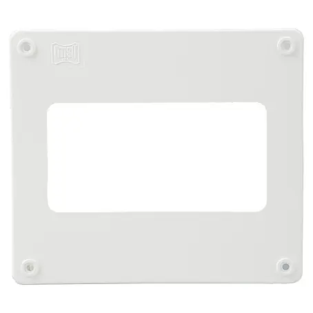 Placa final pared rectangular Tubpla
