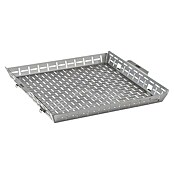Weber Crafted Cesta para barbacoa (L x An x Al: 41,4 x 43,7 x 5,1 cm, Acero inoxidable) | BAUHAUS