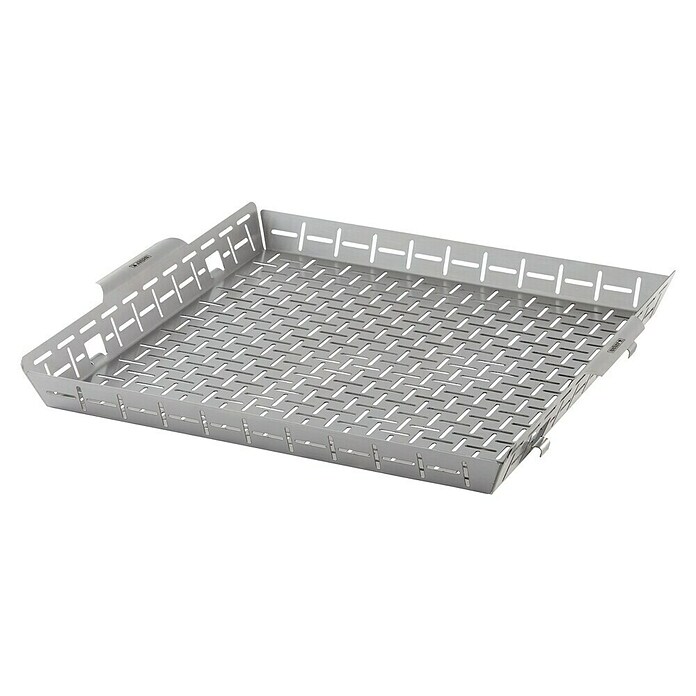 Weber Crafted Cesta para barbacoa (L x An x Al: 41,4 x 43,7 x 5,1 cm, Acero inoxidable) | BAUHAUS